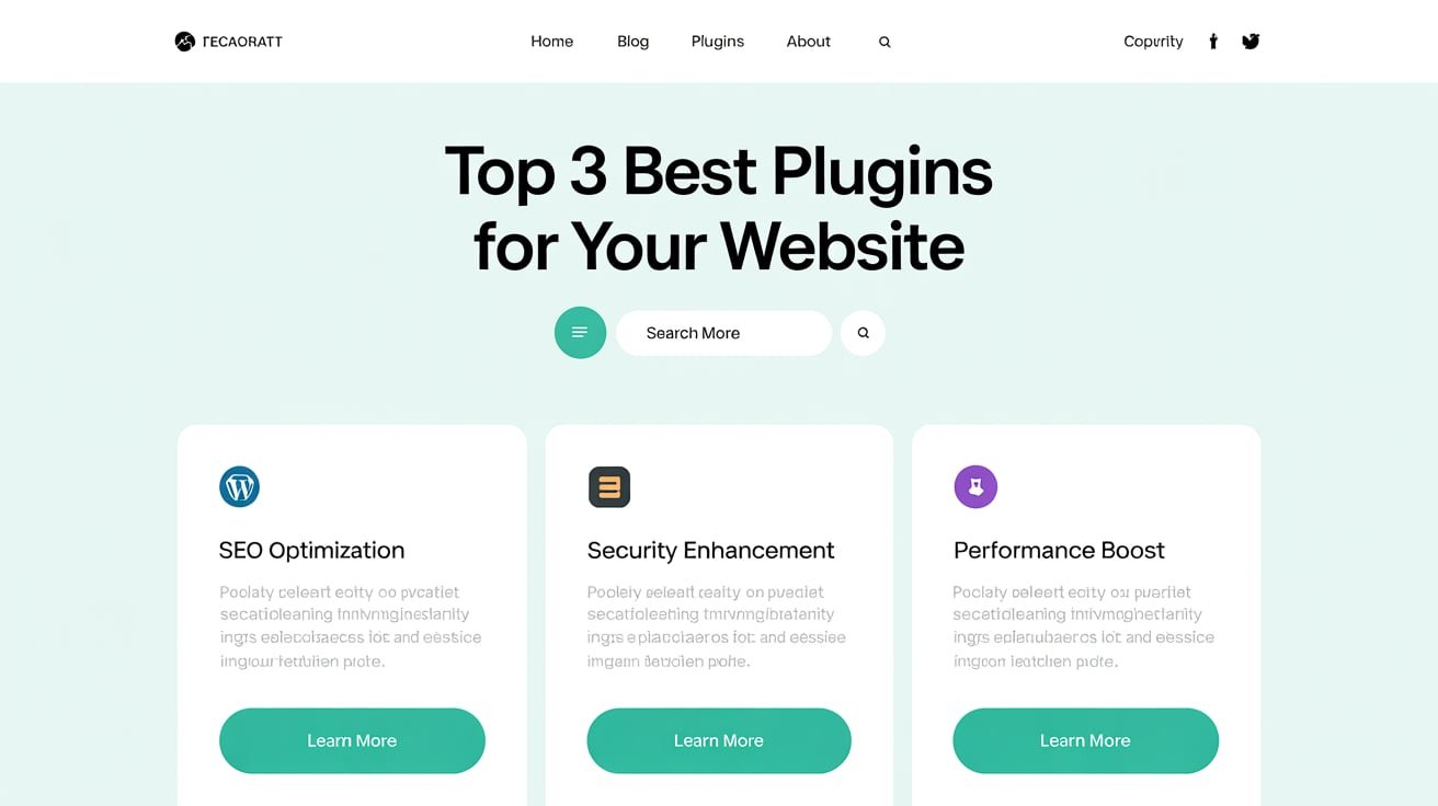 Top 3 Best Plugins for Your Website